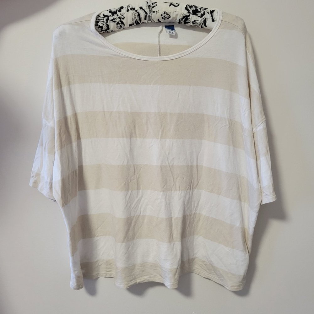 Oversized Striped Shirt